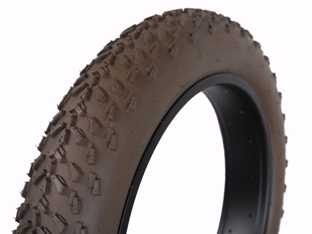 Brun fatbike dæk