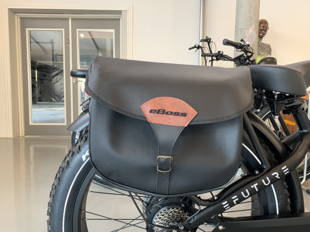 Sort m. brun eBoss taske