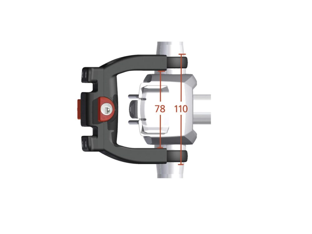 Ebike styradapter klickfix