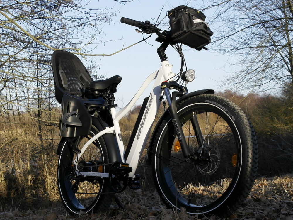 eHunter Hvid - Fatbike elcykel