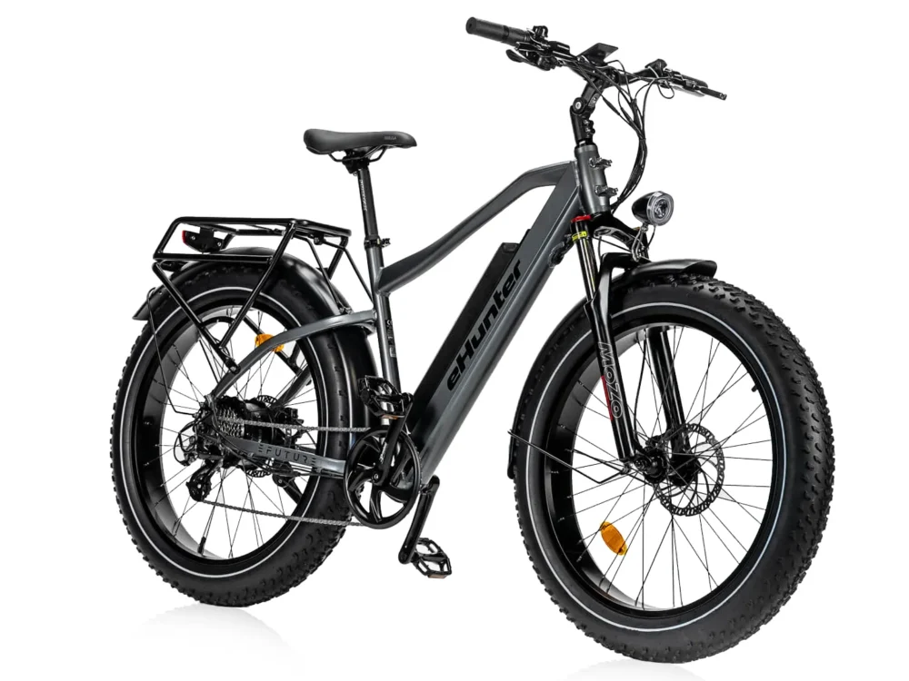 eHunter DC - Titanium Grå m. sorte fælge