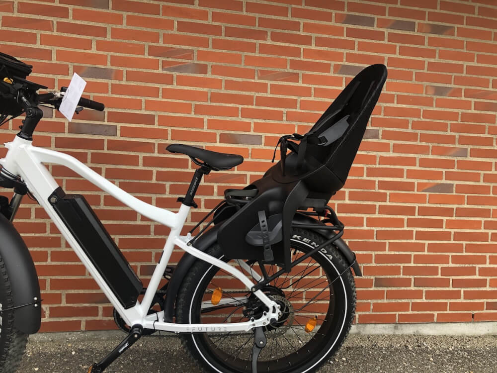 dvs. forbrug kontrast Cykel Barnestol fra Qibbel - Sort til cyklen | EFUTURE
