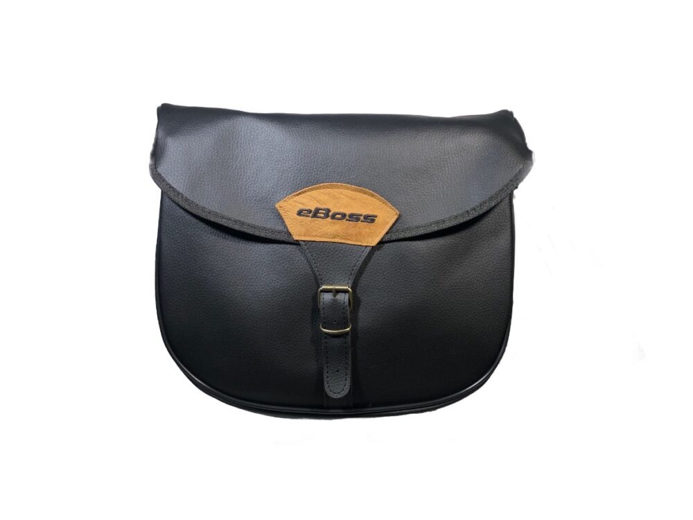 eBoss Sadeltaske - Sort m. CAMEL Logo