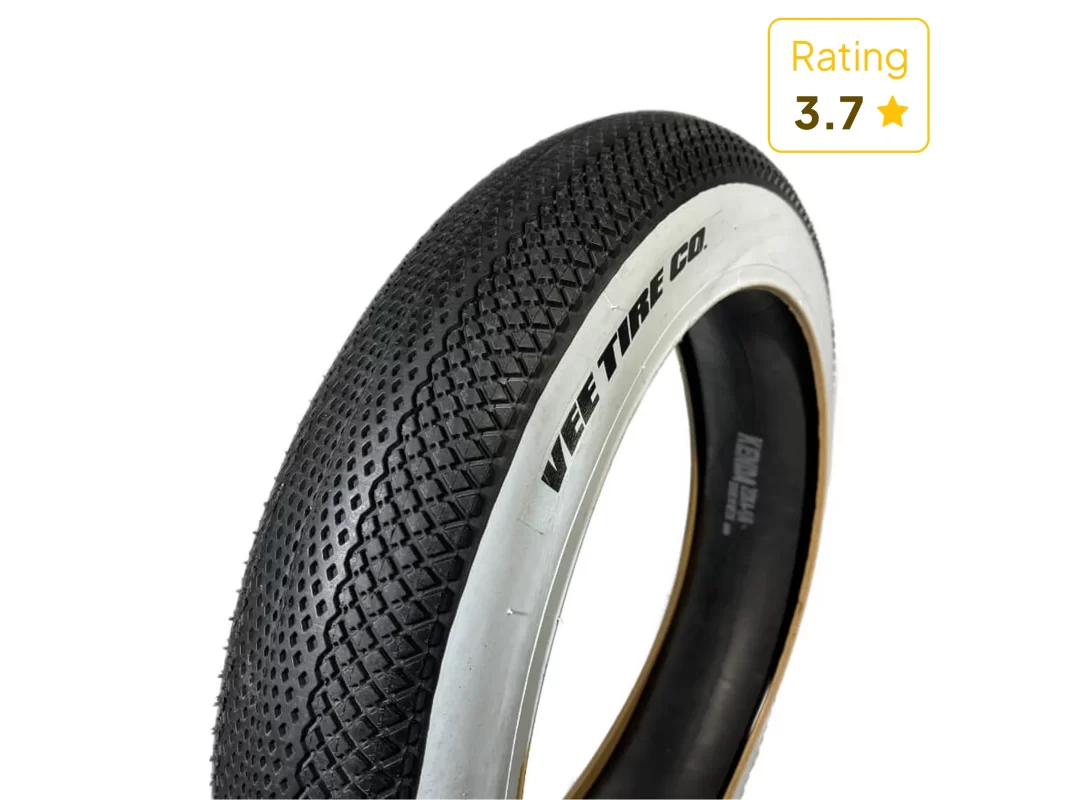 VeeTire Speedster 20x4 - White Wall Fatbike Dæk