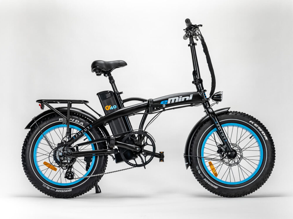 Alternative view of eMini GT40 - Sort m. Cyan Fælge