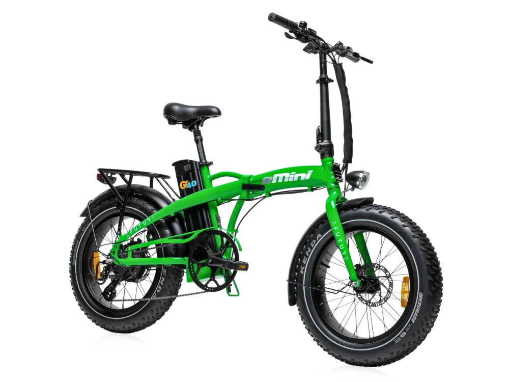 eMini GT40 - Grøn m. sorte fælge