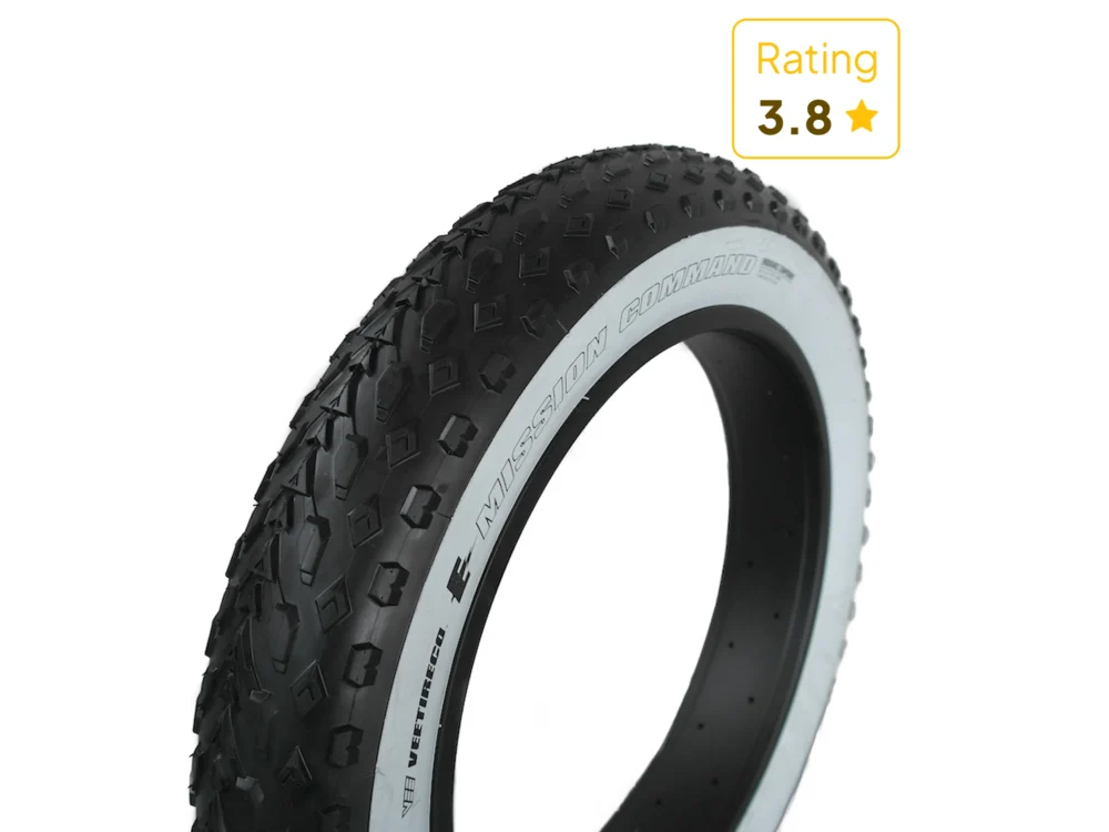 Vee tire Mission Command white wall