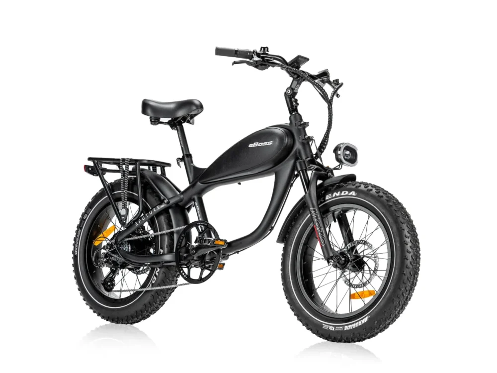 Efuture Retro Elcykel eBoss JR med Sort Tank