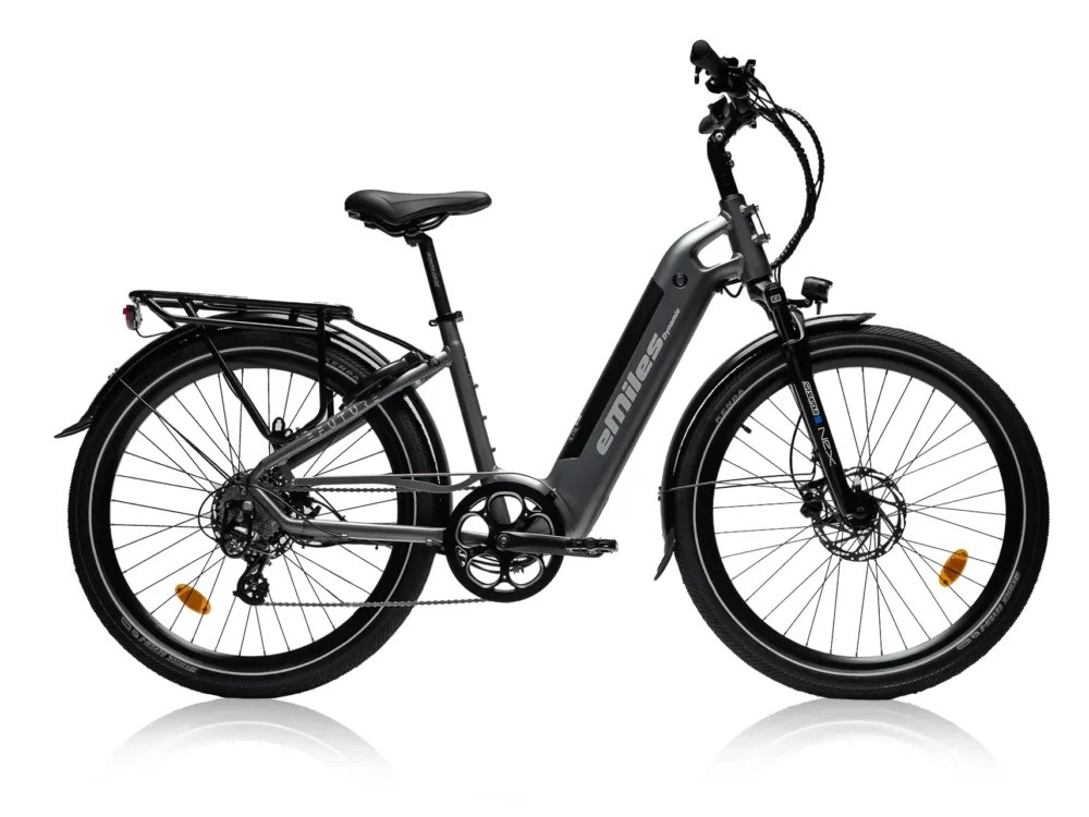 Efuture Elcykel eMiles Dynamic Titanium Grå