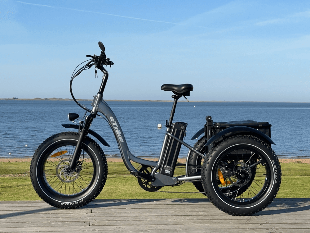 eTrike Grå – Trehjulet Elcykel