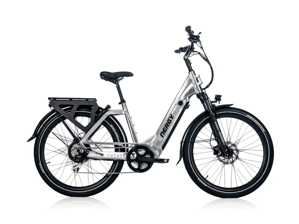 Efuture Elcykel ENERGY Silver Shadow
