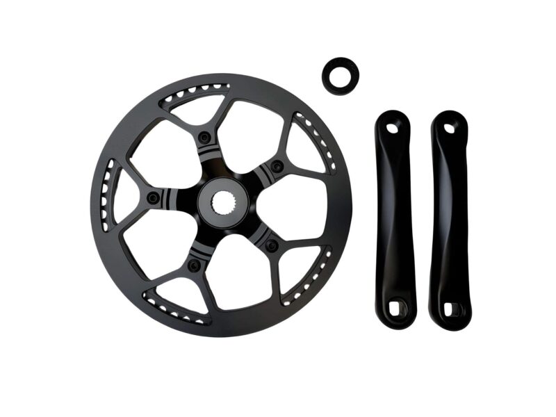 Kranksæt til moment/torque krankbox - 170mm (53T - 60T)