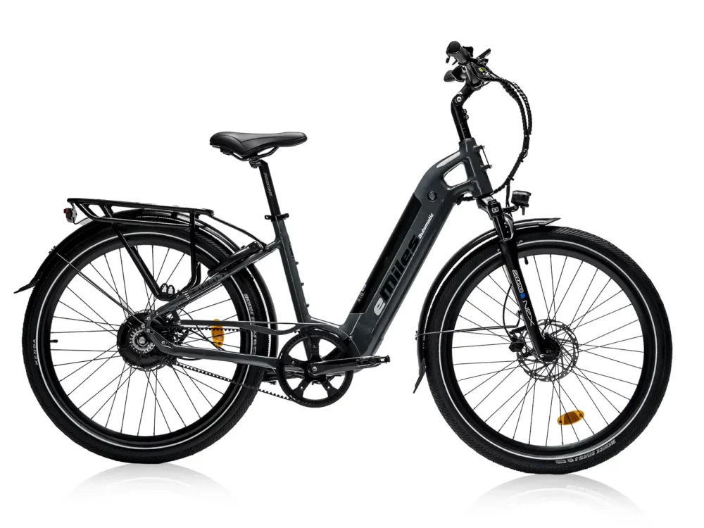 Efuture Elcykel Automatic Antracit Grå