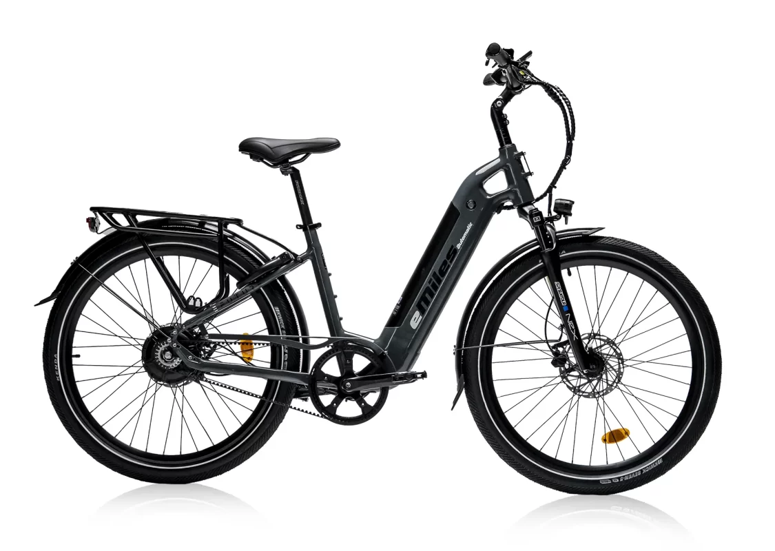 Efuture Elcykel Automatic Antracit Grå