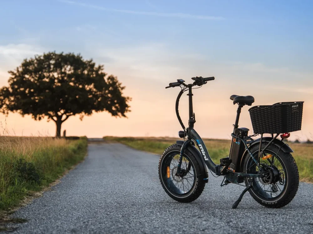 Efuture Elcykel eMini Lowq Camo med Camo fælge Fatbike