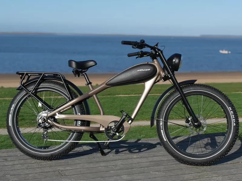 Efuture Retro Elcykel eBoss Custom Mokka