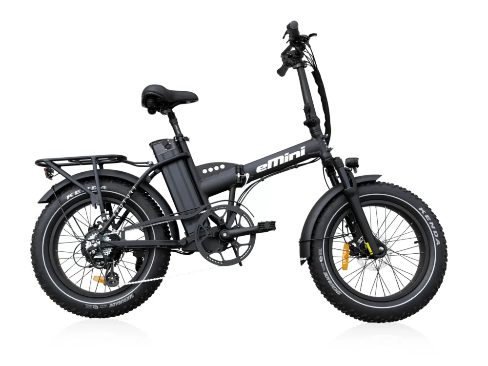 Alternative view of eMini Classic - Sort med Affjedret forgaffel