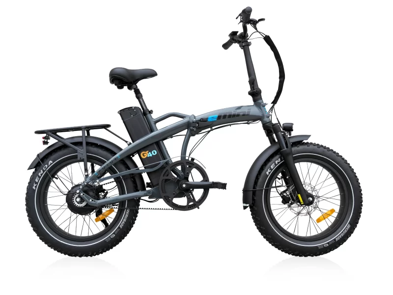 Efuture Elcykel eMini GT40 Automatic Antracit Fatbike