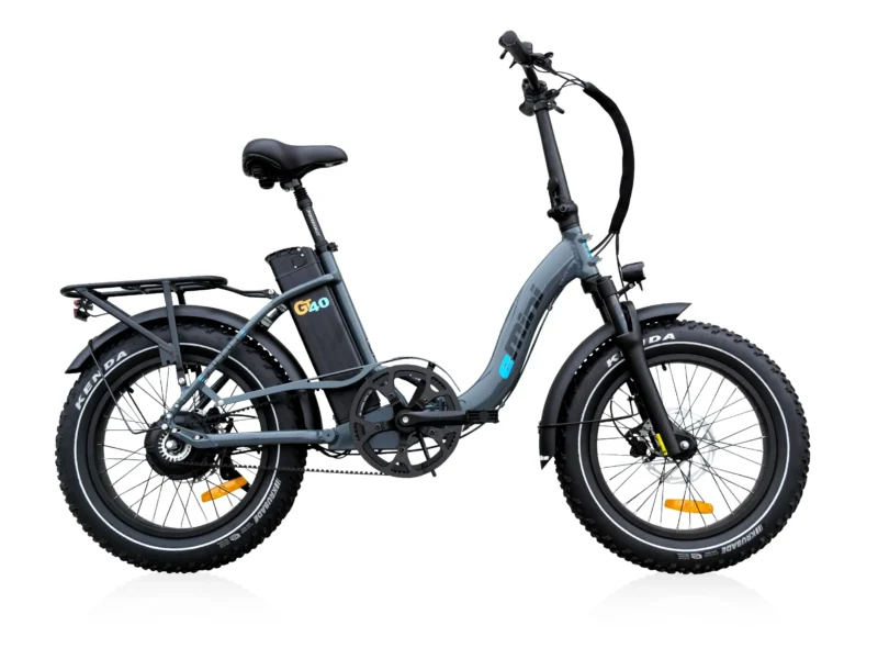 Efuture Elcykel eMini Low GT40 Automatic Antracit Fatbike
