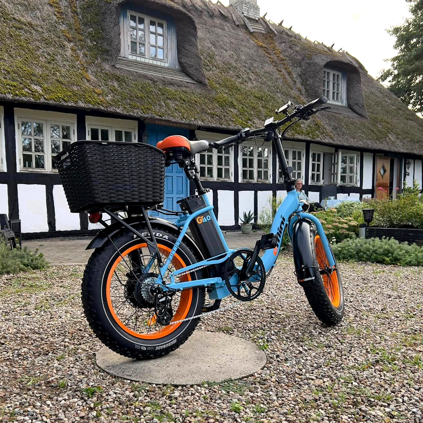 EFUTURE eMini Fatbike Elcykel Racing GT40