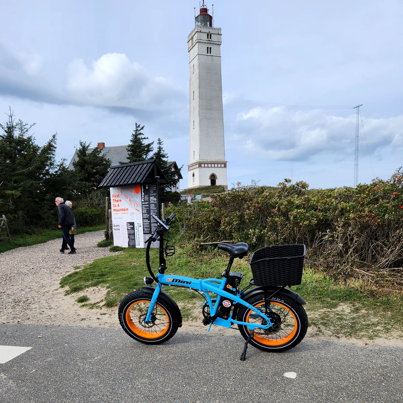 EFUTURE eMini GT40 Fatbike Elcykel Blåvand fyr