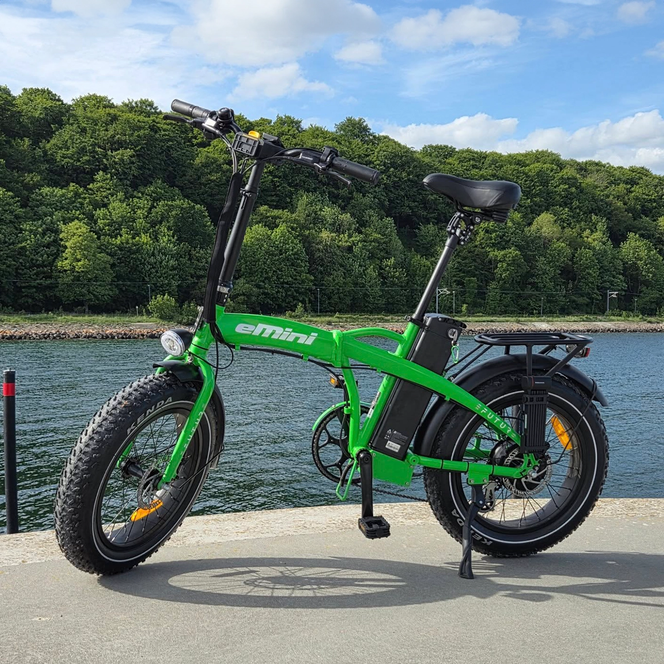 EFUTURE eMini Fatbike Elcykel Grøn