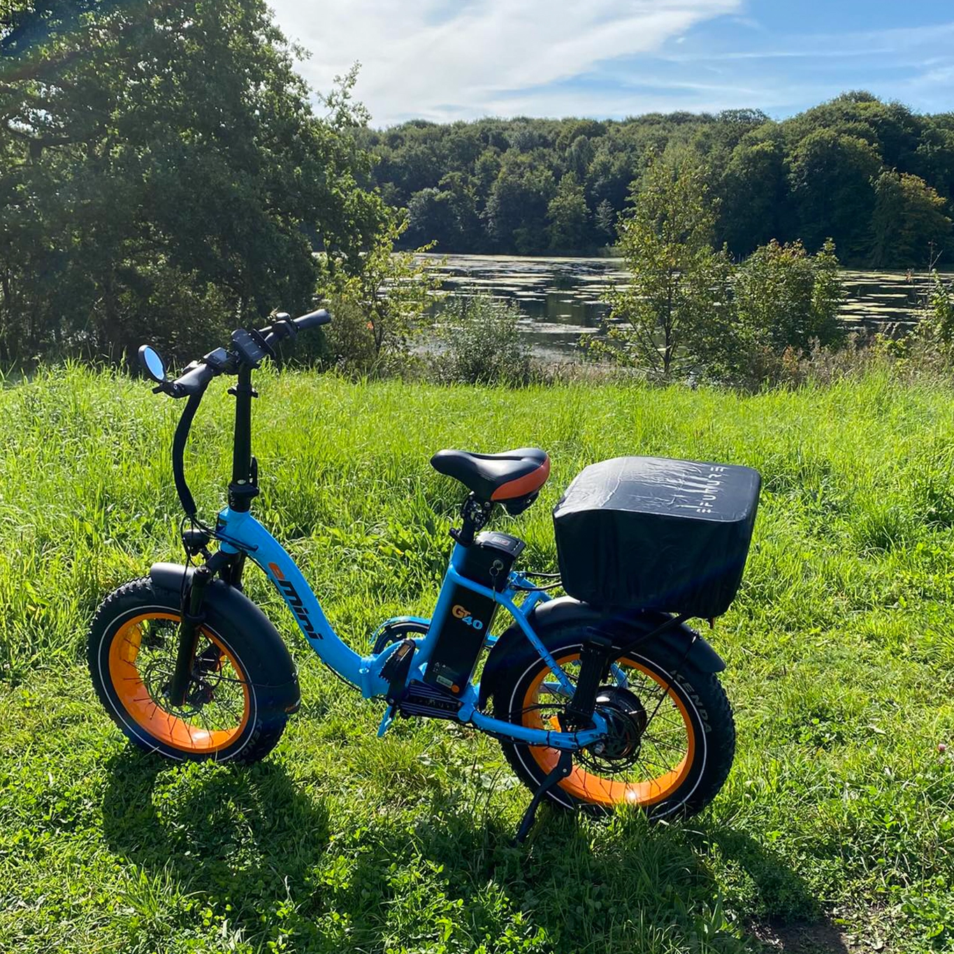 EFUTURE eMini Fatbike Elcykel Racing