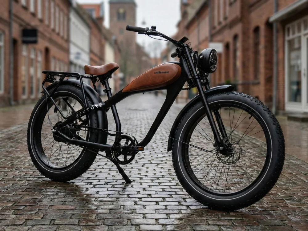 eBoss Automatgear og remtræk elcykel fatbike