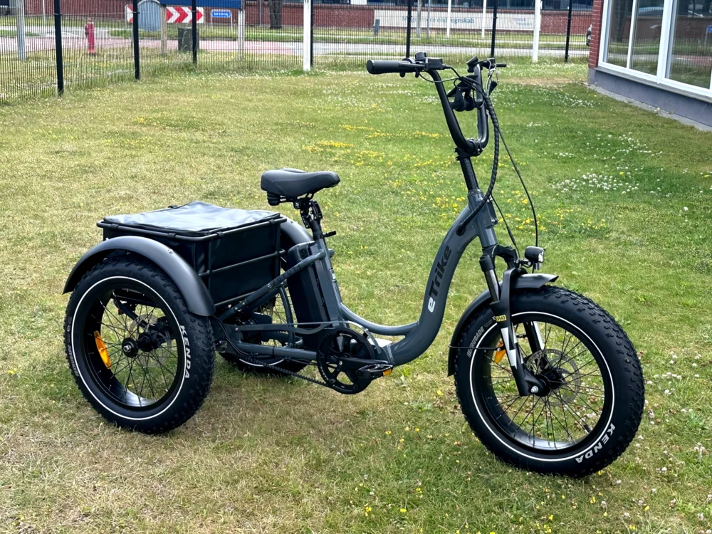 eTrike Automatic Antracit – Trehjulet Elcykel